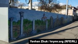 Рисунок Артема Линькова «Владимирский собор в Херсонесе»