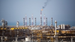 Faza 12 a instalațiilor de gaze ale zăcământului South Pars, lângă orașul Kangan din sudul Iranului (imagine de arhivă).