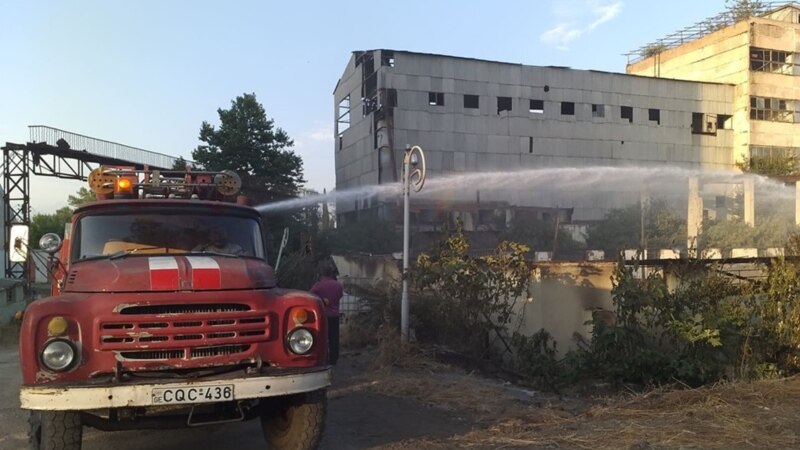 Пожар в здании бывшего Цнорского мельничного комбината уничтожил до 40 тонн зерна 