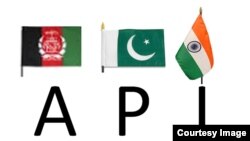 پرچم های افغانستان، پاکستان و هند