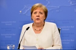 Германия канцлері Ангела Меркель.
