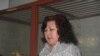 Айыпталушылардың бірі-Әділбек Жайылғановтың адвокаты Гүлжан Омарова. Астана, 6 тамыз, 2009 жыл.