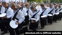 Курсанты военного вуза на присяге (архивное фото)