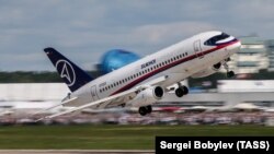 Sukhoi Superjet 100 (SSJ-100) очкычы