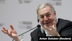 Mikhail Gutseriyev, the head of the oil and gas company Russneft, attends a forum in Moscow in 2012.