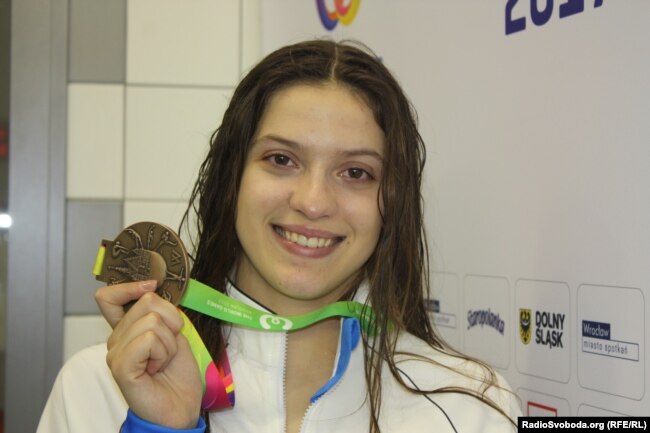 Анастасія Антоняк здобула для України дві бронзові нагороди