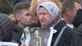 Bosnia-Herzegovina - roundup - Supporters of wartime Bosnian Muslim commander Naser Oric gathered outside a court in Sarajevo for the verdict in his war crimes trial. Nov 30 screen grab