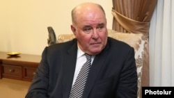 Armenia - Russian Deputy Foreign Minister Grigory Karasin meets with Armenian Foreign Minister Zohrab Mnatsakanian in Yerevan, January 29, 2019.