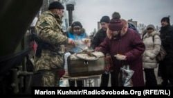Гаряча їжа для мешканців Авдіївки. 3 лютого 2017 року