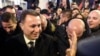Bivši makedonski premijer Nikola Gruevski pobegao je iz zemlje gde mu je izrečena zatvorska kazna od dve godine nakon što je poražen na izborima. Fotografija iz izborne noći, 12. decembra 2016.