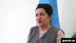 Танзила Норбоева, Өзбекстан Республикасынын Сенатынын төрайымы.
