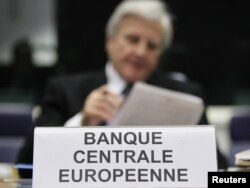 Predsednik Evropske centralne banke Jean-Claude Trichet na sastanku ministara finansija EU u Luxembourgu, 03. oktobar 2011.