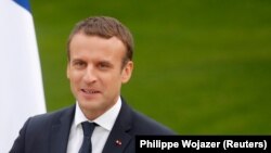 امانوئل مکرون رئیس جمهور فرانسه