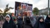 Pakistani Shi'ite Muslims demonstrate over the U.S. air strike in Iraq that killed General Qasim Soleimani, in Islamabad, on January 3.