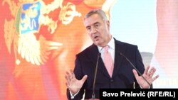 Montenegrin President Milo Đukanovic (file photo)