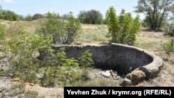 Остатки орудийного дворика №2