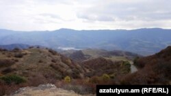 Armenia -- A view of the Tavush province bordering Azerbaijan, November 6, 2018.