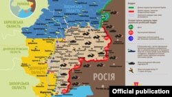 Ситуація в зоні бойових дій на Донбасі, 30 грудня 2019 року. Інфографіка Міністерства оборони України
