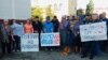 В Каспийске прошел митинг против застройки города