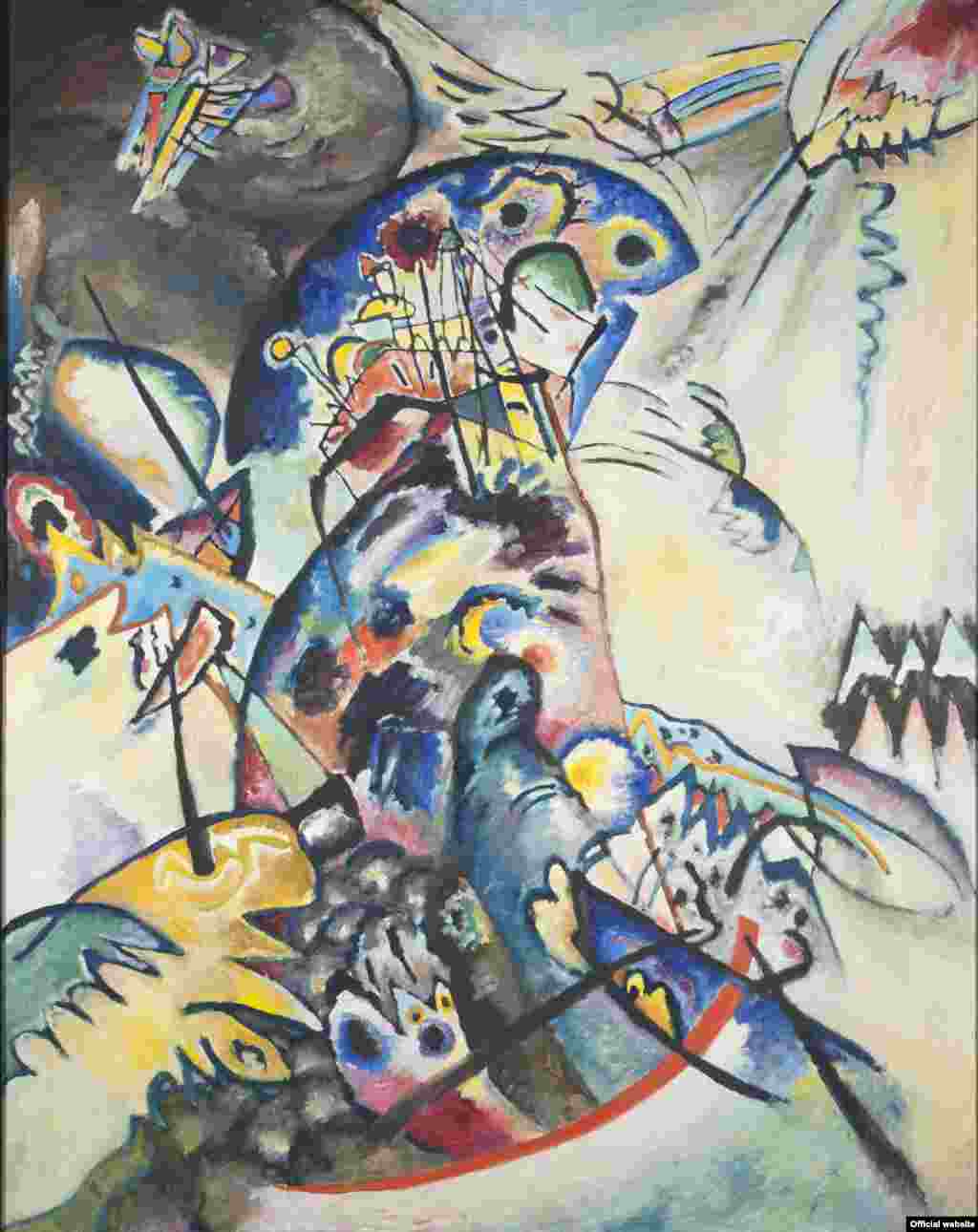 Vasily Kandinsky, Creasta albastră, 1917