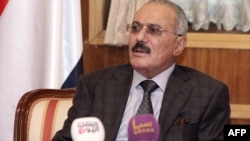Јеменскиот претседател Али Абдула Салех 