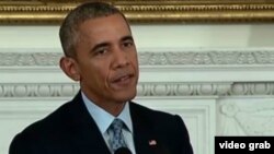 Президент США Барак Обама выступает на пресс-конференции в Белом доме. Вашингтон, 2 октября 2015 года.
