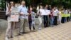 Пикет против действий Росгвардии на акциях протеста 12 июня, Ростов-на-Дону, 18 июня 2017 года