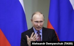 Russian President Vladimir Putin (file photos)