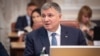 Interior Minister Arsen Avakov attends a cabinet meeting in Kyiv on January 29.