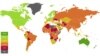 Краіны сьвету паводле рэйтынгу эканамічнай свабоды ў 2017 годзе