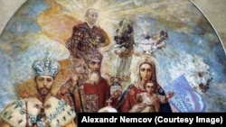 Фрагмент картины Александра Немцова "Благословение времен"