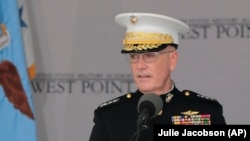 U.S. General Joseph Dunford, the chairman of the Joint Chiefs of Staff (file photo)
