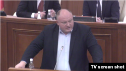 Vasile Bolea în Parlament