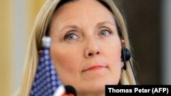 Andrea Thompson, a key U.S. arms control negotiator, is stepping down from her State Department position. (file photo)