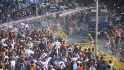 قسمتی از تظاهرات در هند