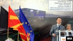 Премиерот Никола Груевски присуствуваше на почетокот на изградбата на фабрика за автобуси од белгиската компанија „Ван Хол“