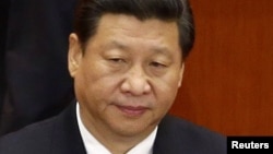 Қытай басшысы Си Цзиньпин. 8 қараша 2012 жыл.