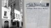 Stonewall Inn din New York și o reproducere a ediției din 29 iunie 1969 a New York Post care a relatat despre descinderea poliției, care a dus la revolta Stonewall. Seria de demonstrații spontane a membriilor comunității gay și lesbiene împotriva unei descinderi a poliției la Hanul Stonewall este considerată începutul mișcării pentru drepturile LGBT din Statele Unite.