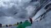 Georgia -- Georgian doctor on the Mount Everest, video grab