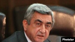 Armenian President Serzh Sarkisian