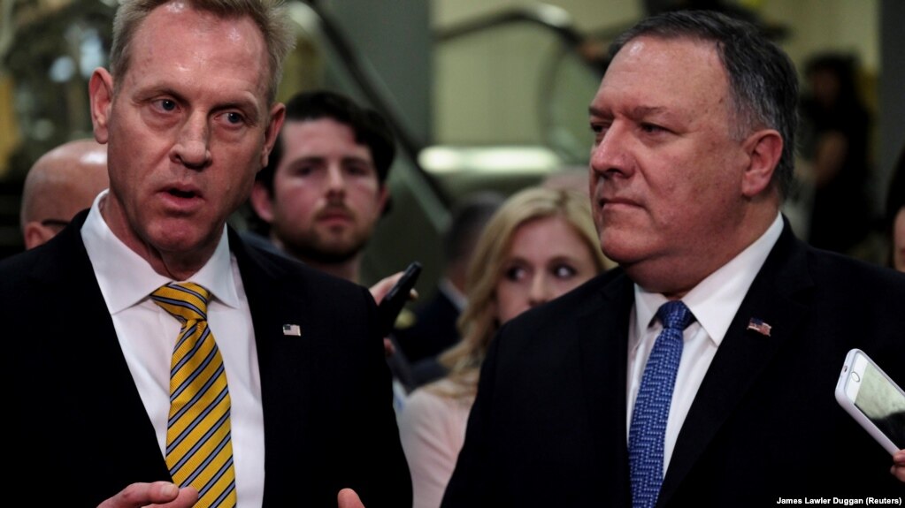 US Secretary of Defense, Patrick Shanahan breaks through tensions in Iran