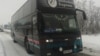 Автобус Донецк – Москва на трассе Донецк – Луганск (фото автора)