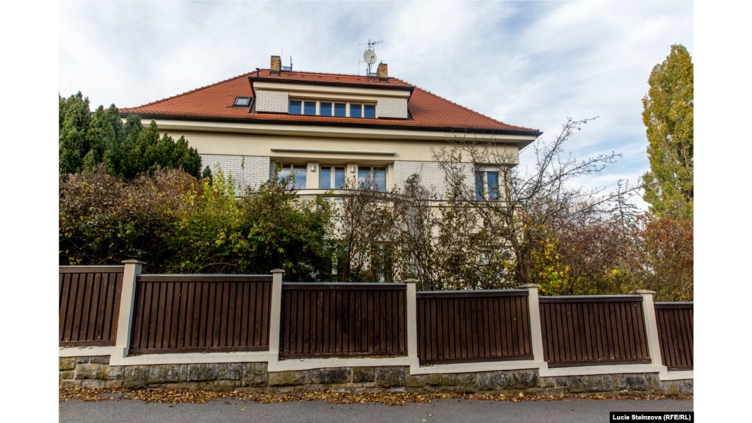 A house on Prague's Turkovska Street where Babrak Karmal was hidden in the 1970s.