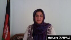 معصومه انوری رئیس ریاست زنان غور