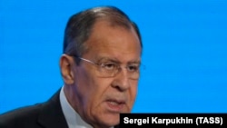 Russian Foreign Minister Sergei Lavrov 