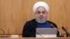 Iranian president Hassan Rouhani during the weekly cabinet meeting, October 09, 2019. 