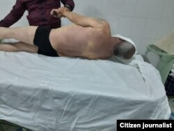 Насриддин Жабборов жасадининг биологик ўлим қайд қилинганидан 3 соатча ўтиб олинган сурати.