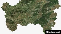 Спутниковый снимок Брянской области