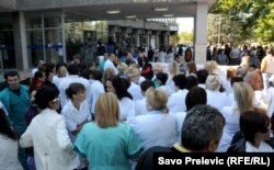 Medicinari u štrajku, oktobar 2011.