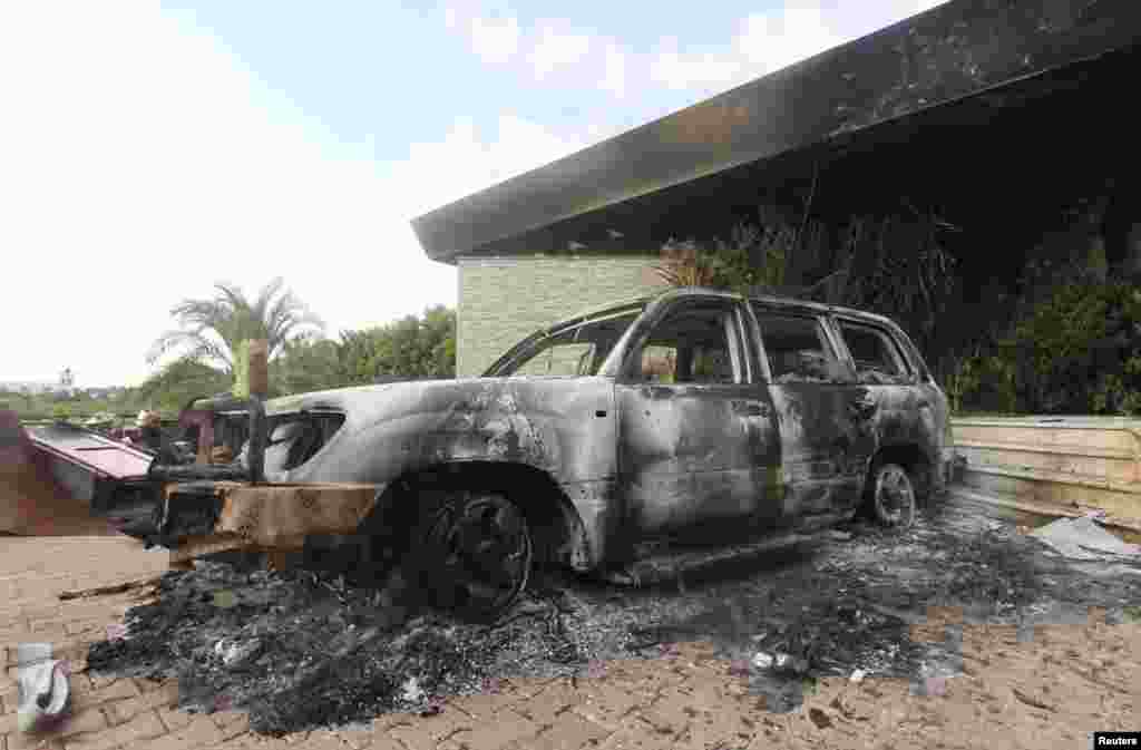 Последствия атаки на консульство США в Бенгази.